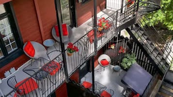 Economy-Zimmer, 1 Queen-Bett, eigenes Bad | Balkon