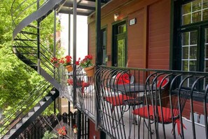 Comfort kamer, 1 queensize bed | Terras