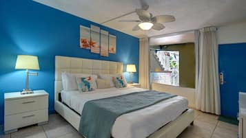 Hypo-allergenic bedding, down duvets, Select Comfort beds, in-room safe