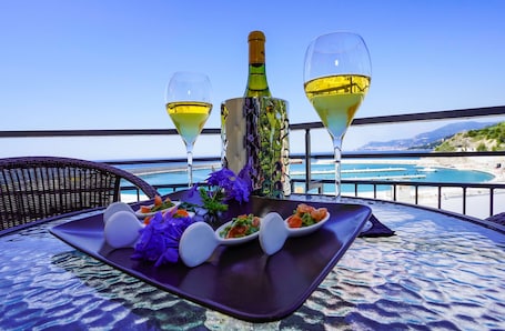 华丽双人房, 阳台, 海景 | 客房景观