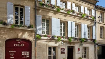 Façade de l’hébergement
