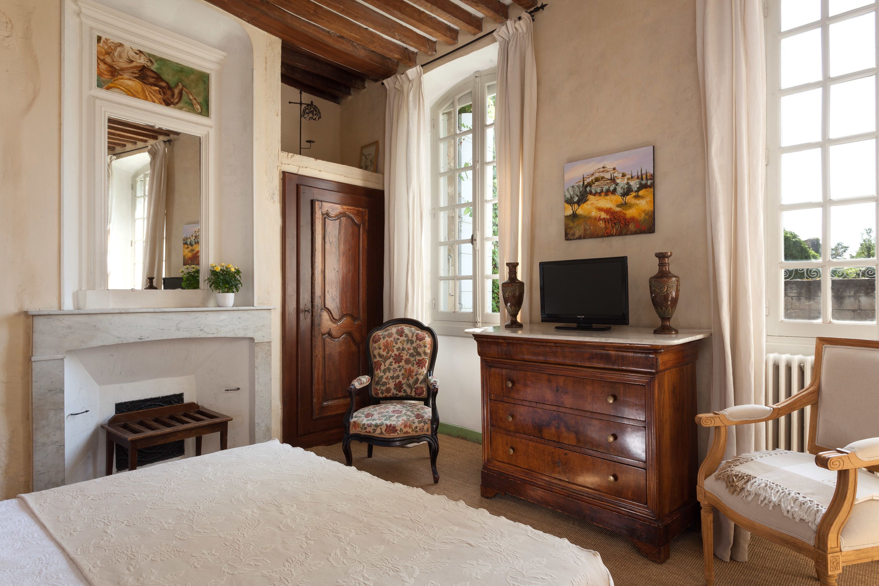 double room (charme) | 1 bedroom, free wifi, bed sheets