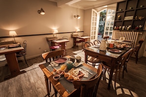 Daily buffet breakfast (EUR 12 per person)