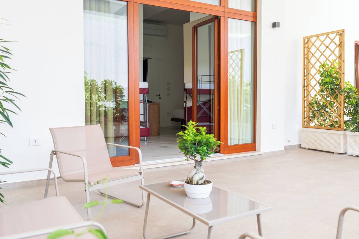Quadrupla Deluxe con terrazza | Terrace/patio