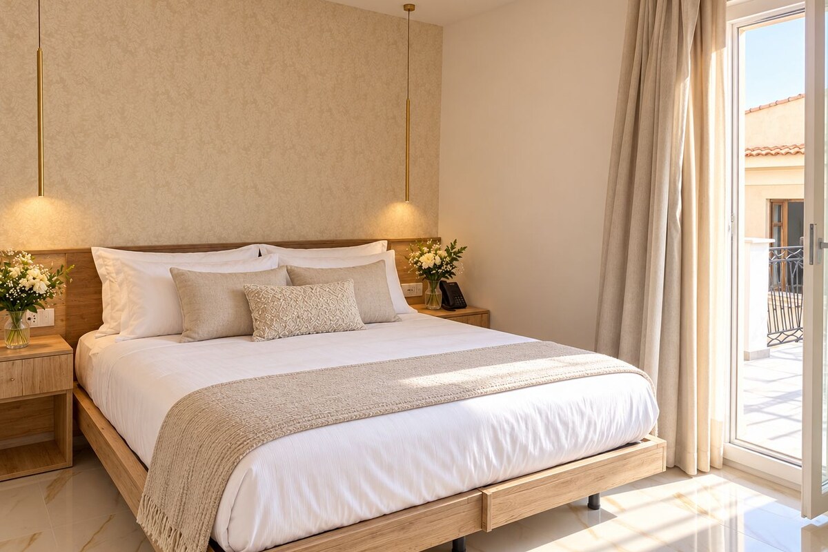 Premium bedding, in-room safe, desk, laptop workspace