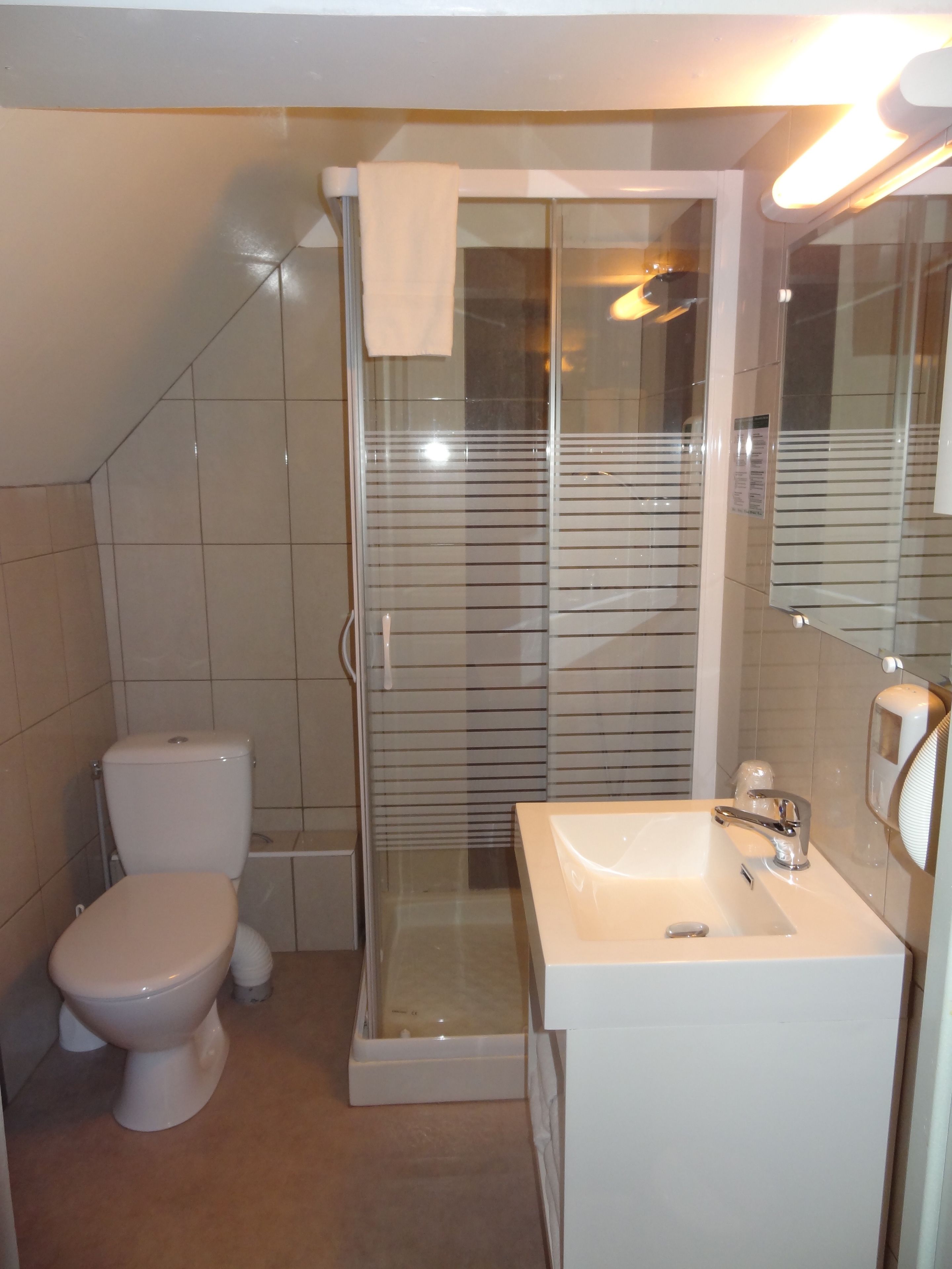 standard double room | bathroom shower