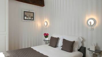 Literie de qualité supérieure, décoration personnalisée