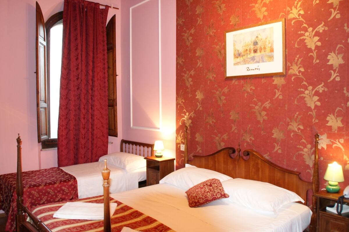 Triple Room | Premium bedding, in-room safe, desk, iron/ironing board (on request)