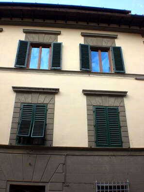 Façade de l’hébergement