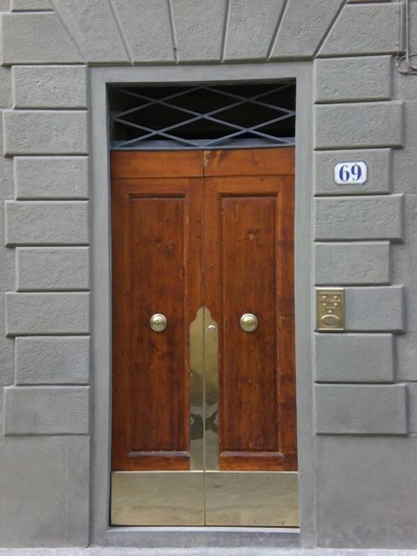 Façade de l’hébergement