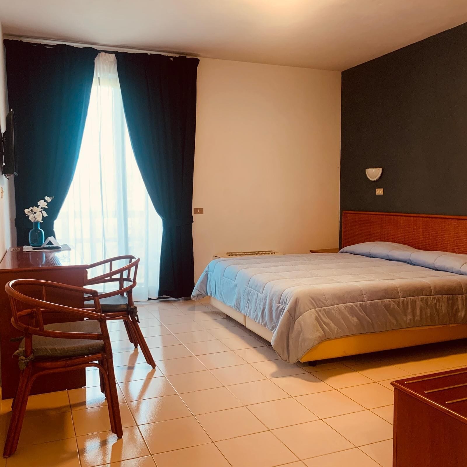 Standard Double Room, Private Bathroom, Garden Area | Down duvets, minibar, in-room safe, desk