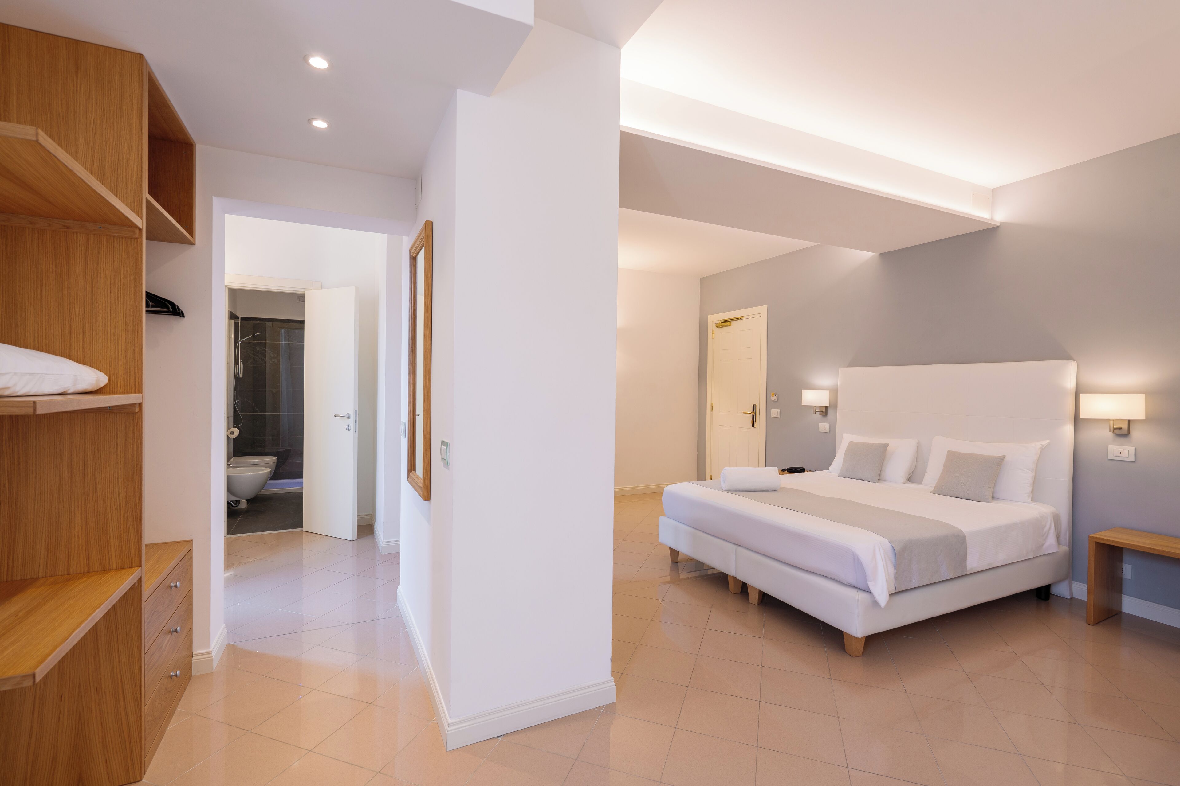 Comfort Quadruple Room | Frette Italian sheets, premium bedding, in-room safe, desk