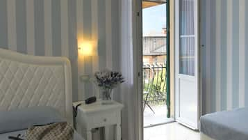 Deluxe Room, 1 Bedroom, Balcony | Frette Italian sheets, premium bedding, in-room safe, desk