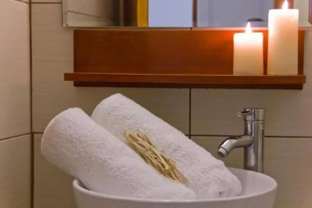 Salle de bain | Douche, sĂšche-cheveux, serviettes fournies