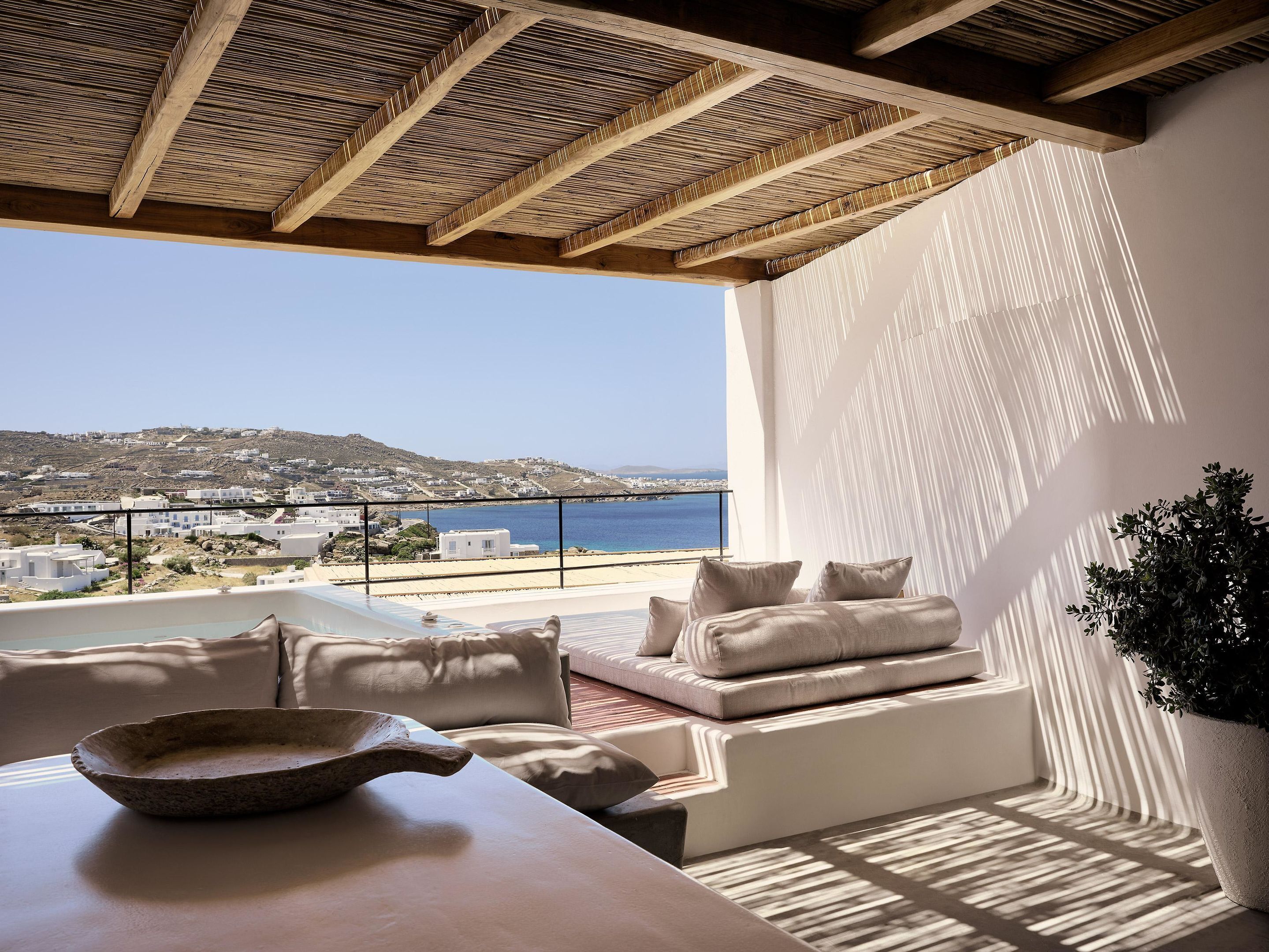Bohemian Sunset & Sea View Suite with Heated  Plunge Pool | 住宿场地