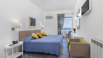 Literie de qualité supérieure, couette en duvet d'oie, minibar