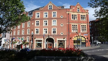 Façana frontal de l'allotjament