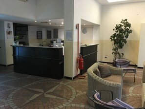 숙박 시설 입구