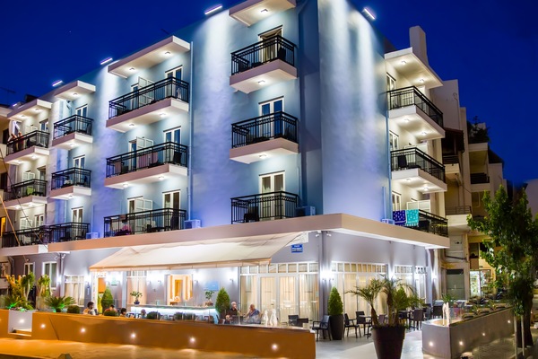 Front of property – evening/night