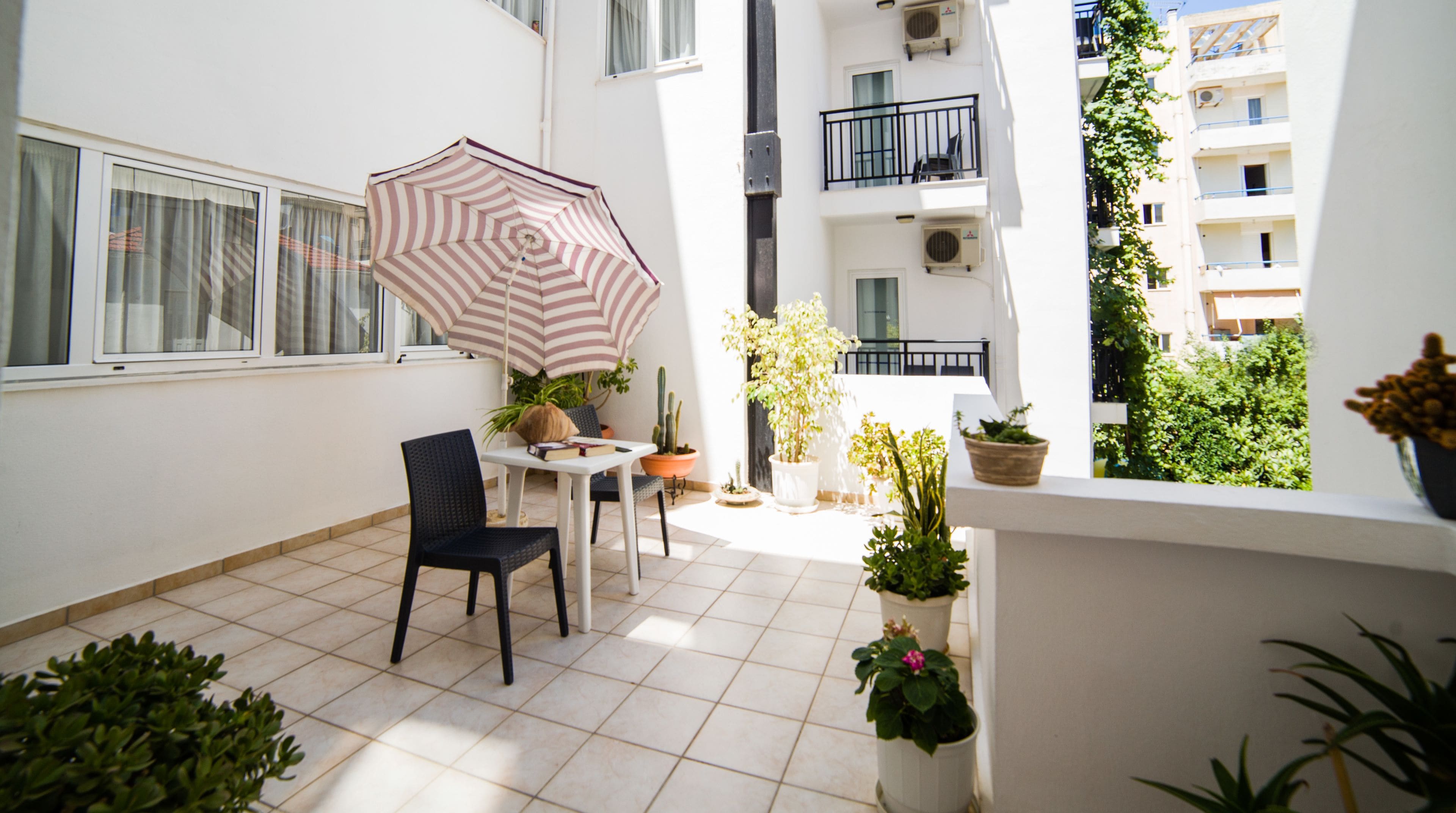 twin room, 2 single beds | terrace/patio