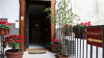 Interior entrance