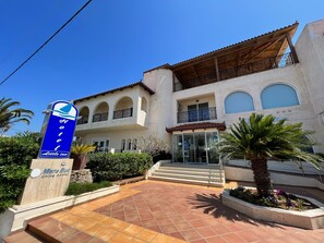 Façade de l’hébergement