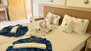 Senior Suite | Cribs (free), WiFi (free), bed sheets - Little Inn (Faistos)
