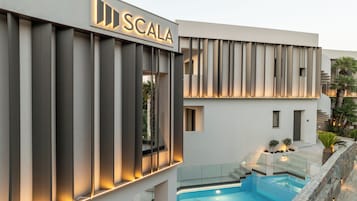 Fachada de la propiedad