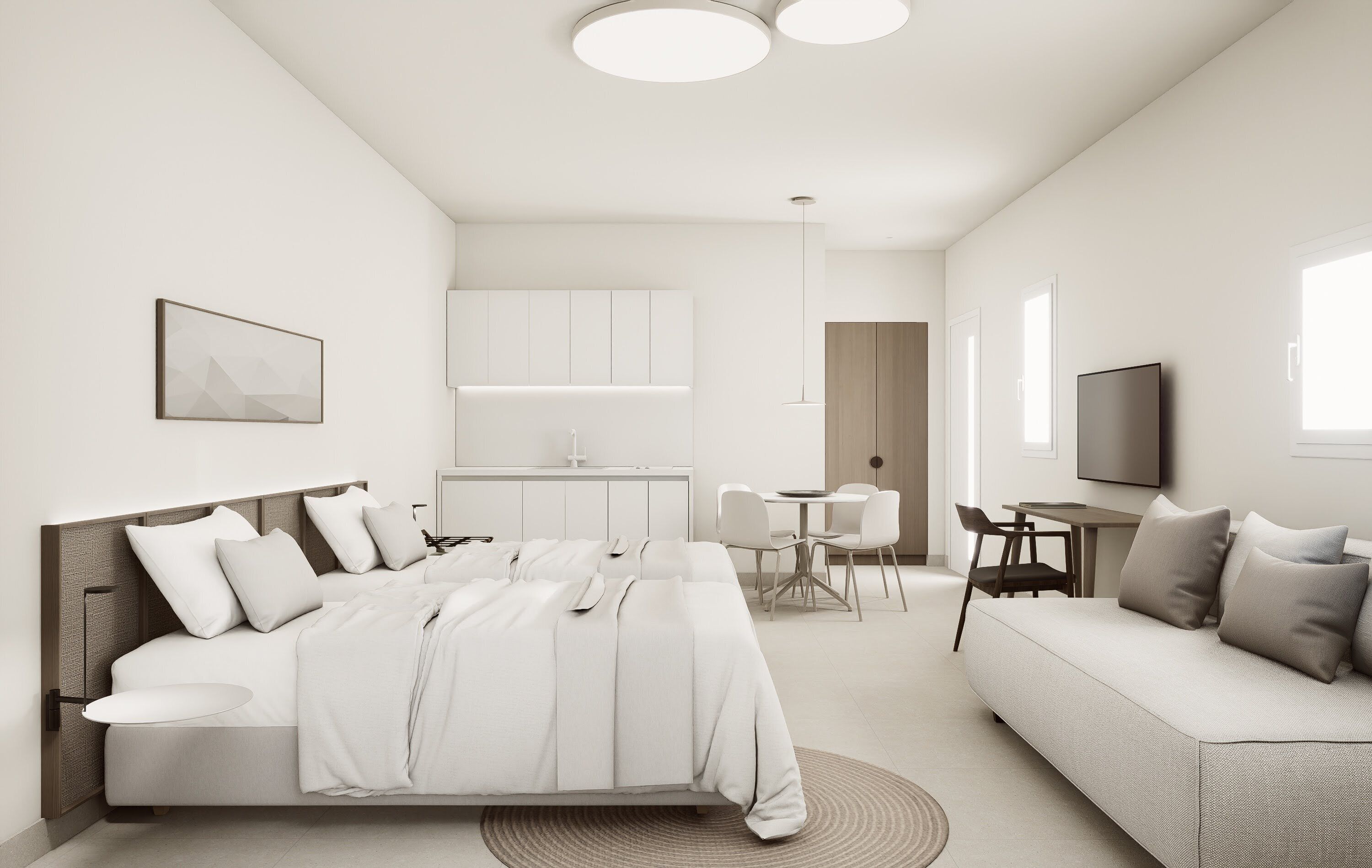 1 chambre, literie de qualité supérieure