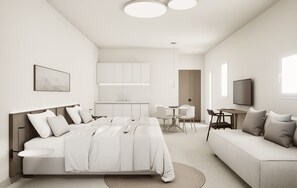 1 habitación y ropa de cama de alta calidad 