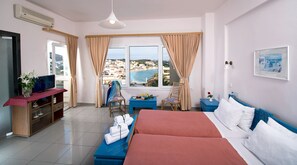 Family Apartment, Garden View | 1 bedroom, in-room safe, desk, soundproofing - Scala Hotel Apartments (Malevizi)