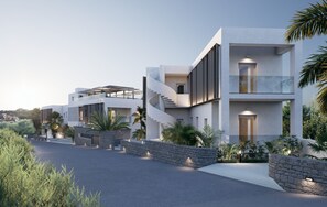 Façade de l’hébergement