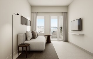 1 habitación y ropa de cama de alta calidad 