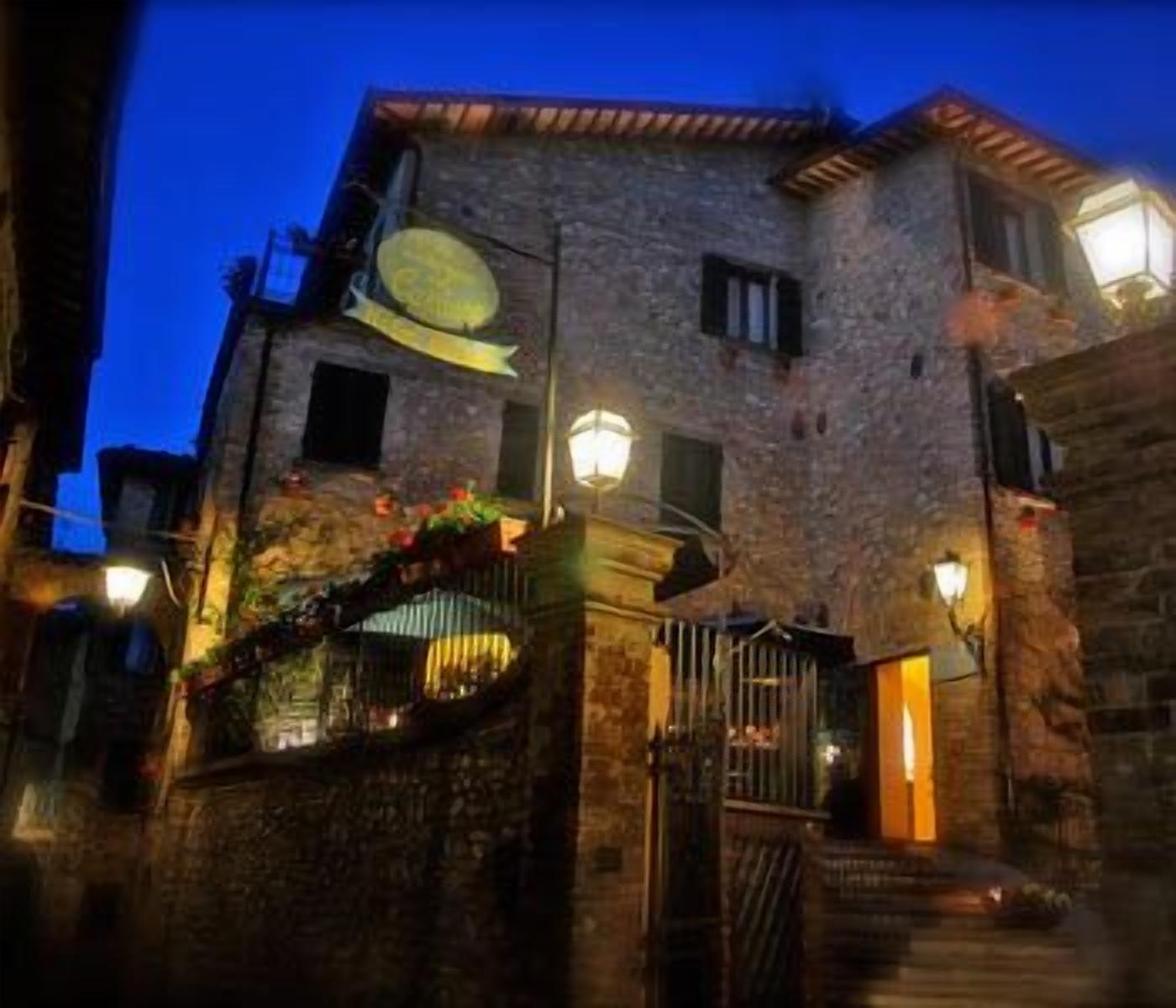 front of property – evening/night