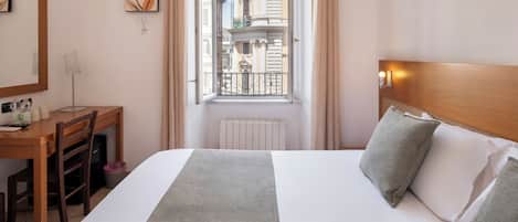 Standard Double or Twin Room | Down comforters, minibar, in-room safe, desk
