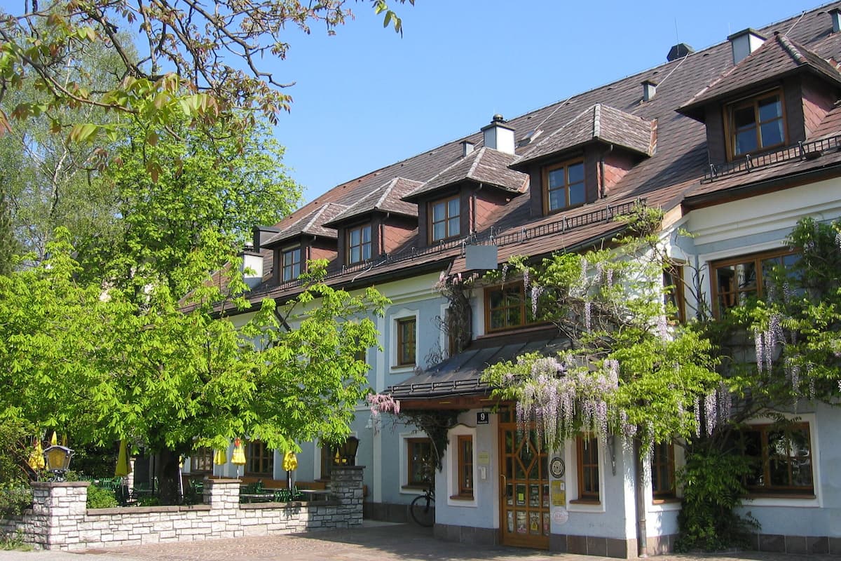 front of property