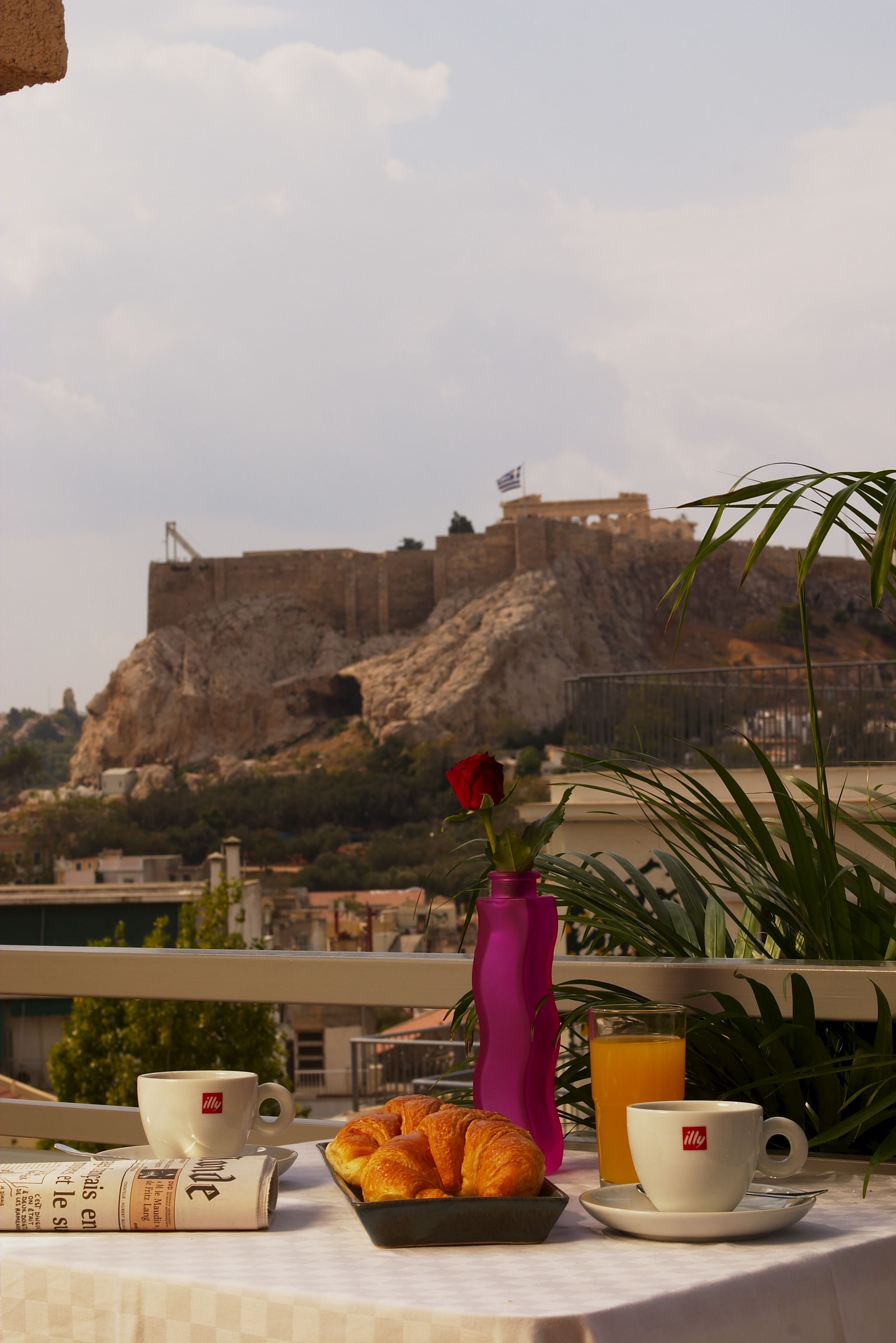 family loft, acropolis view | balcony