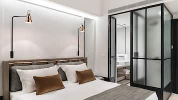 Urban Double or Twin Room with No View | Premium bedding, pillow-top beds, minibar, in-room safe