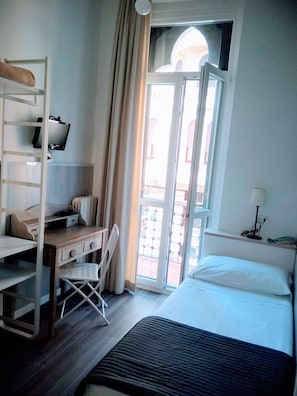 In-room safe, desk, laptop workspace, blackout curtains