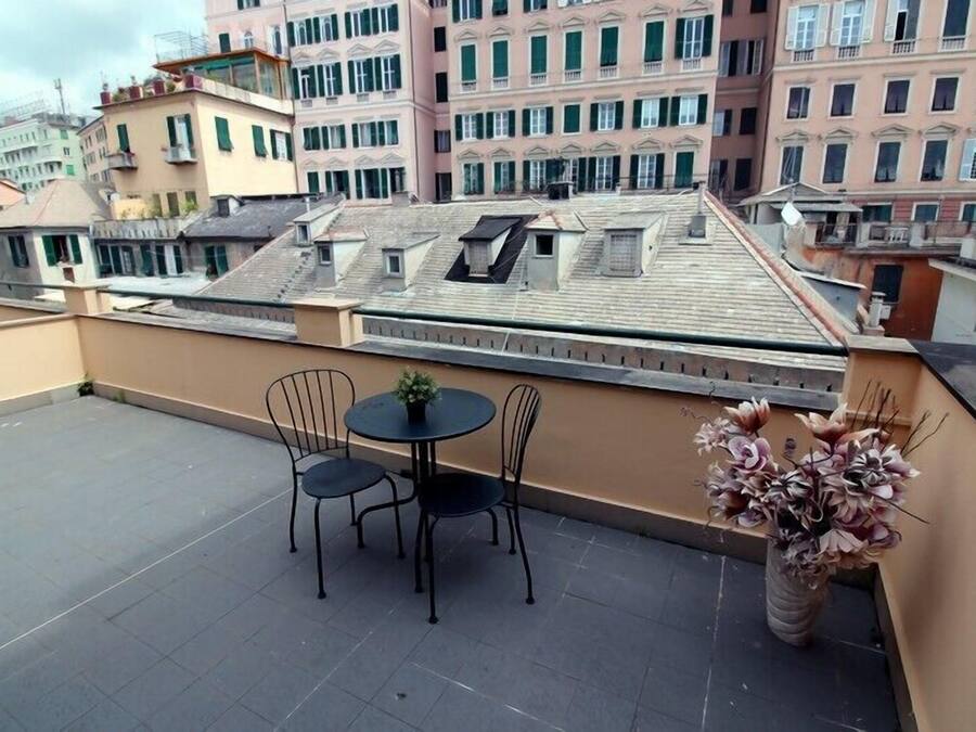 Terrasse sur le toit