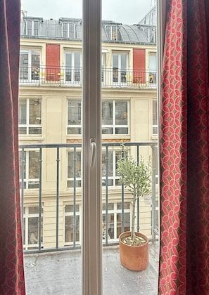 Vue depuis l’hébergement