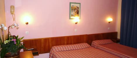 Iron/ironing board, free cots/infant beds, free WiFi, bed sheets