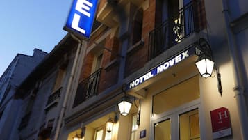 Front of property – evening/night