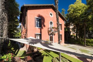 Voorkant van accommodatie