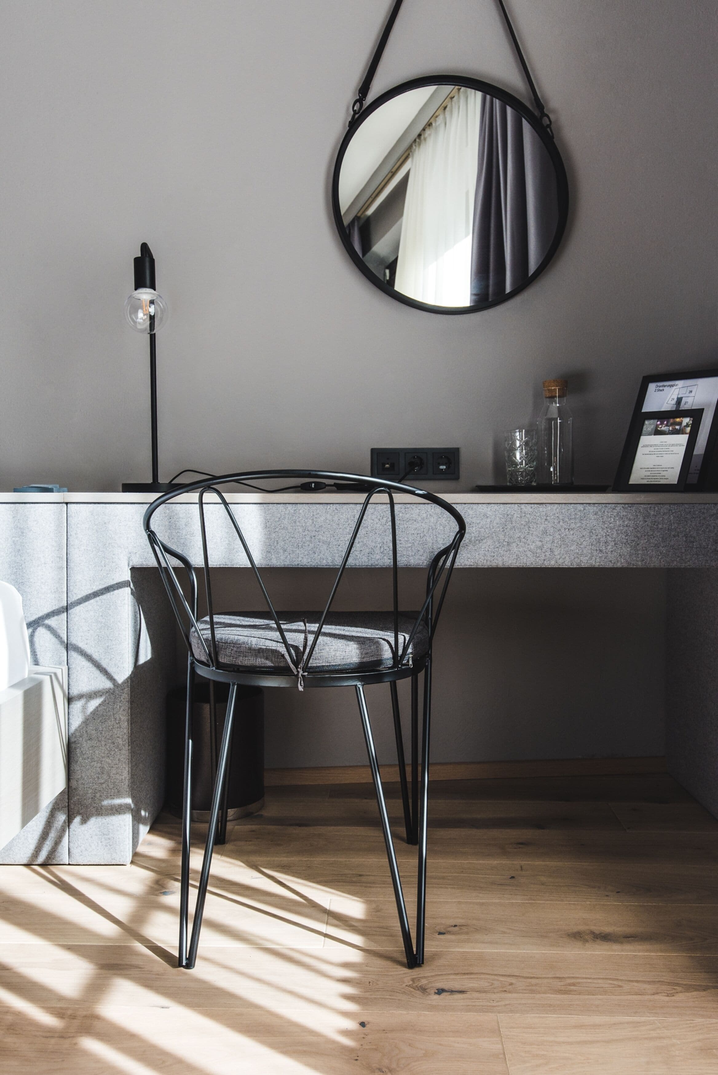 hypo-allergenic bedding, in-room safe, individually decorated