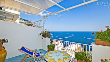 Doppia Superior, balcone, vista mare | Balcone