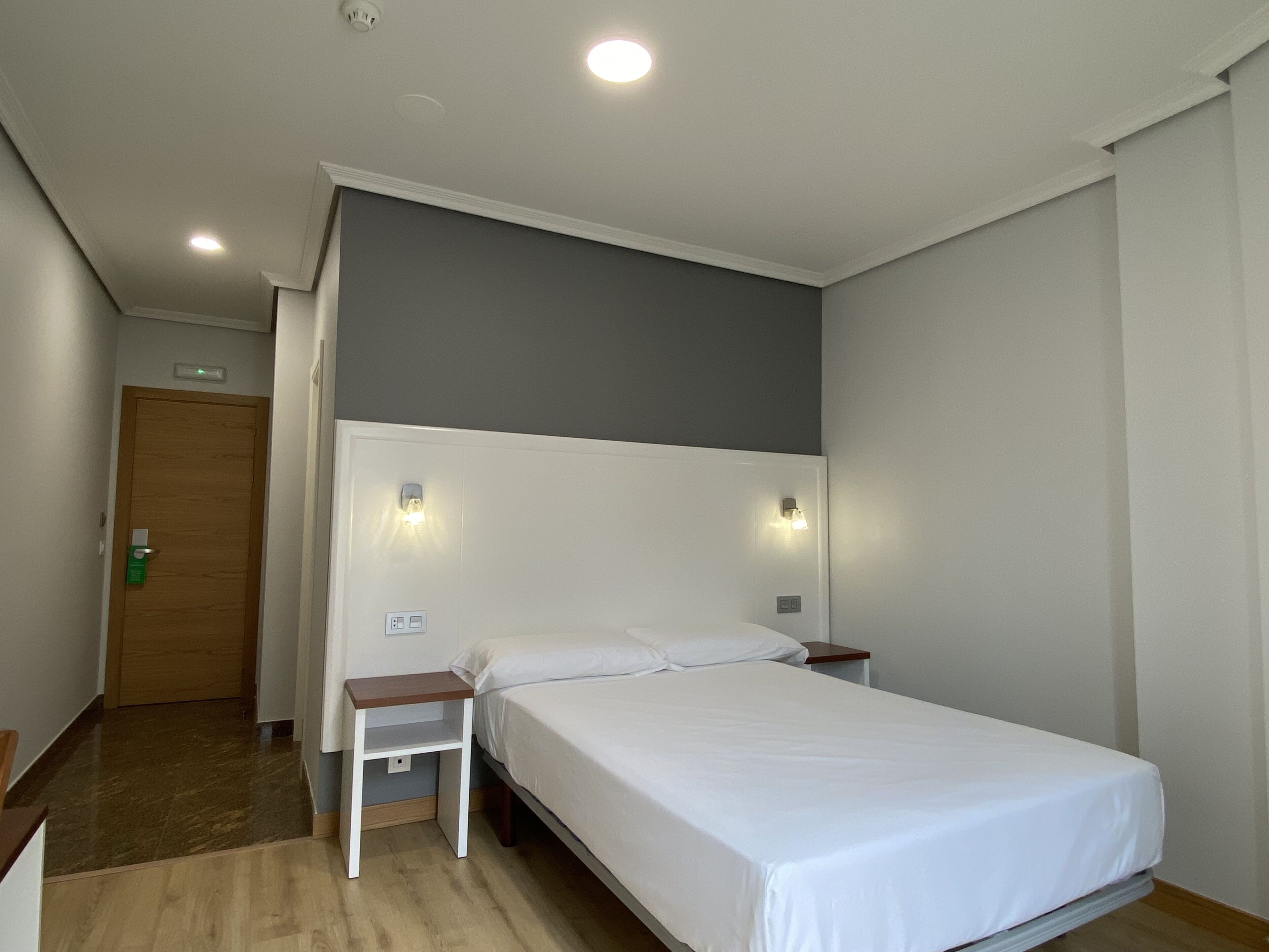 1 bedroom, desk, laptop workspace, blackout curtains