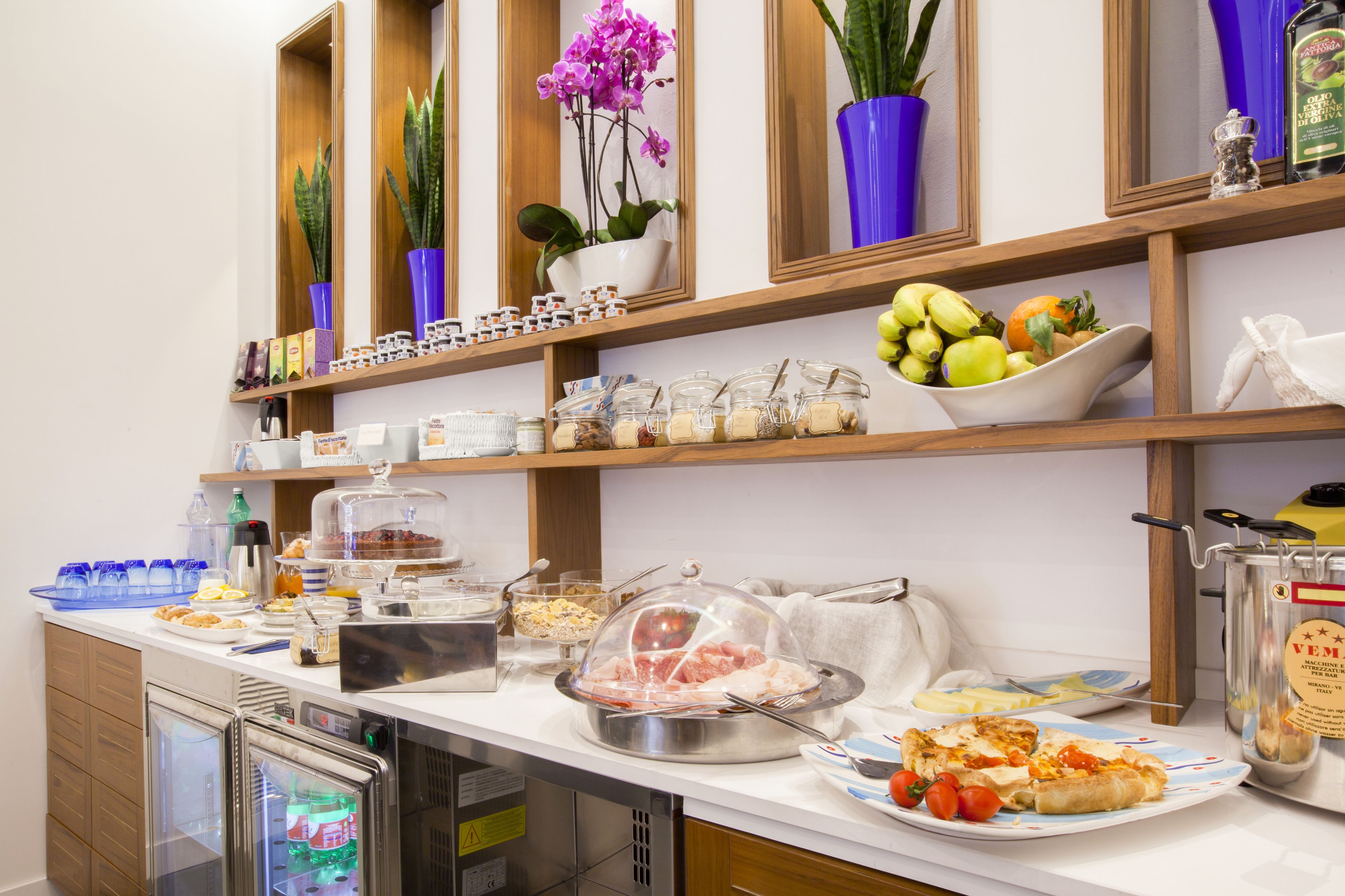 daily buffet breakfast (eur 15.00 per person)