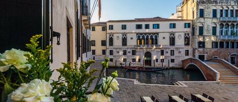 Vue depuis l’hébergement