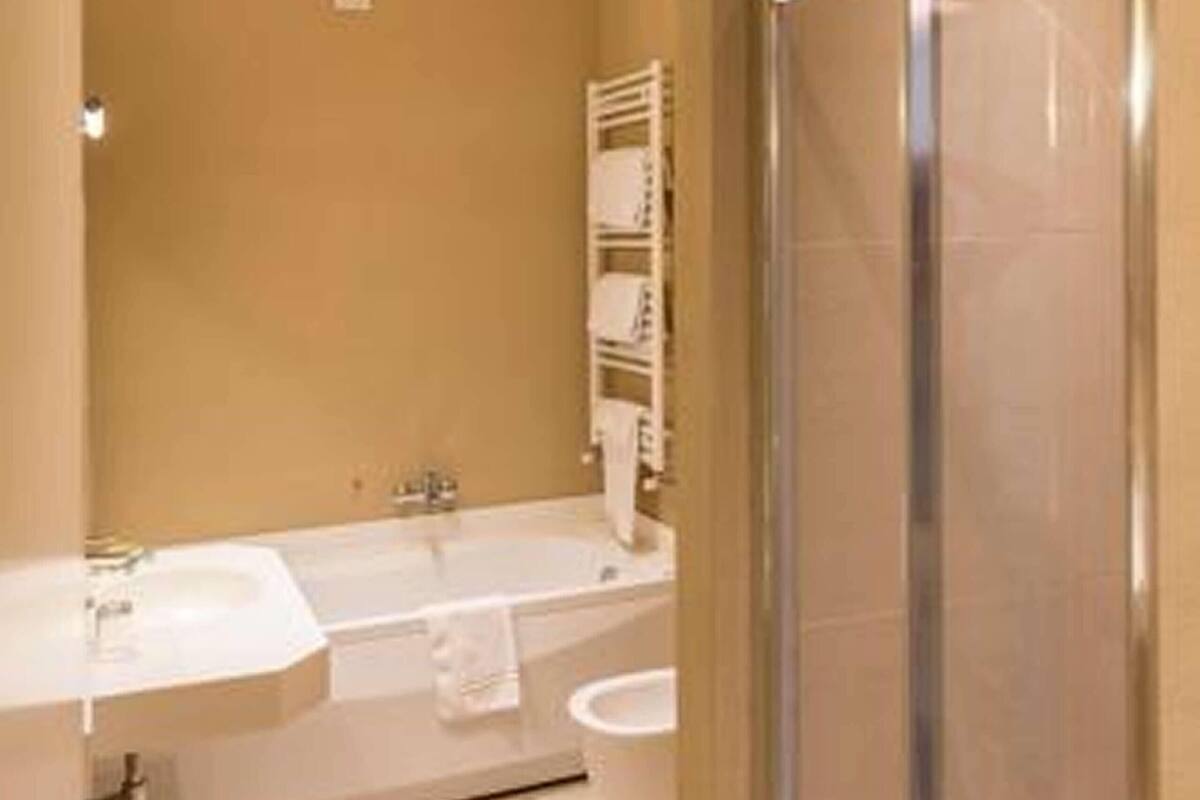 free toiletries, hair dryer, bathrobes, slippers